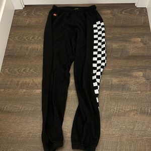 aviator nation checkered sweats